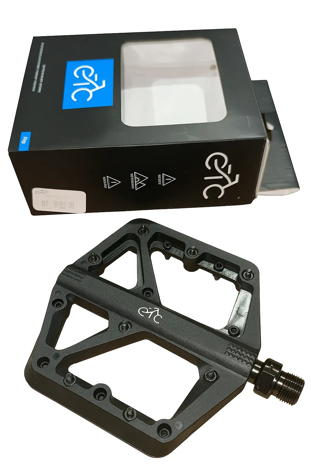Fasok Pedal de Plataforma Negro