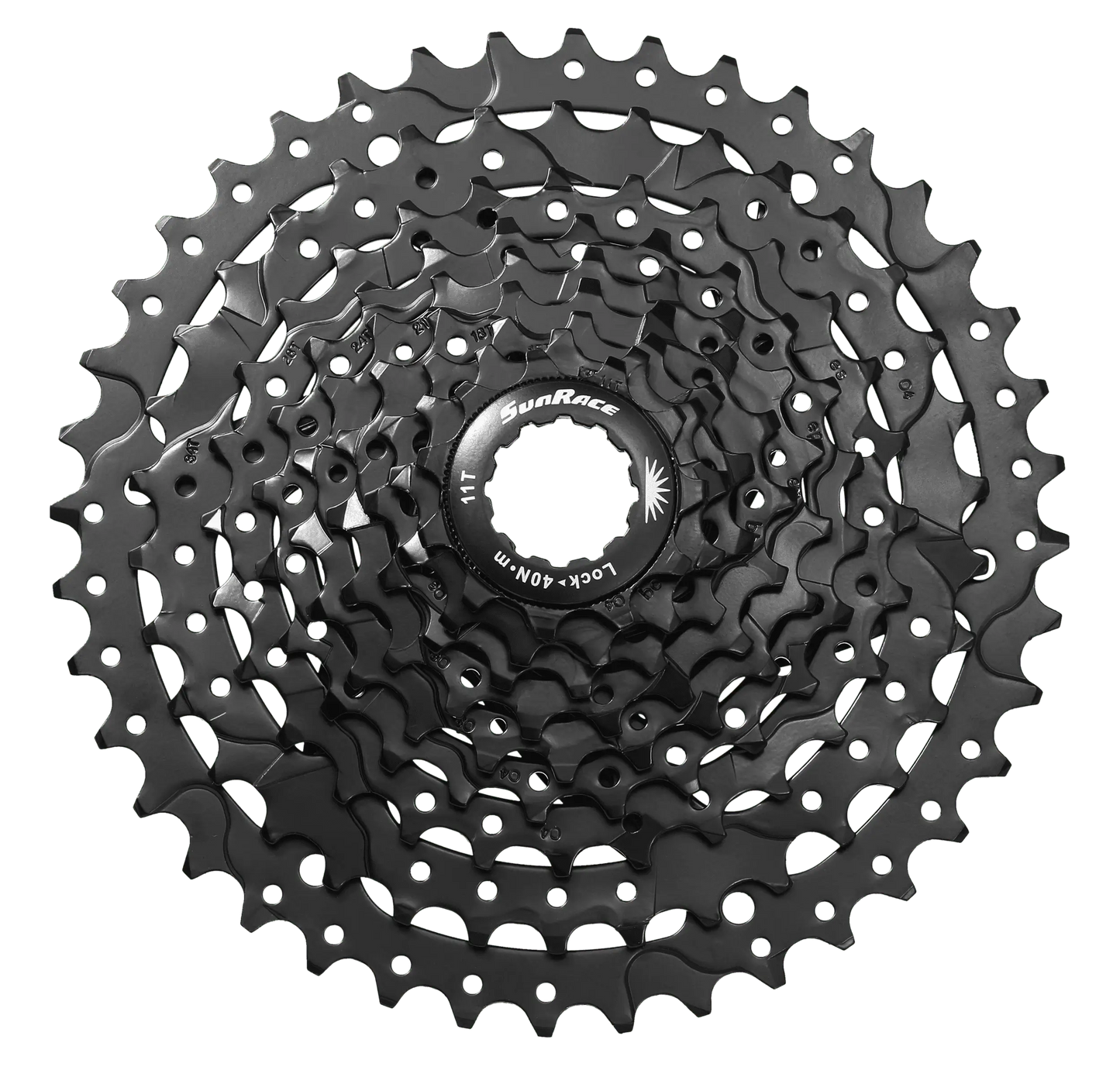 Sunrace Cassette HG11 9V 11-40T Negro