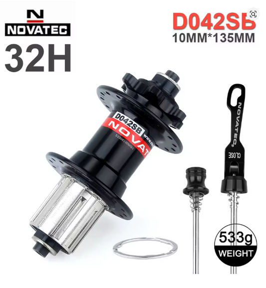 Carretel trasero novatec 32h QR