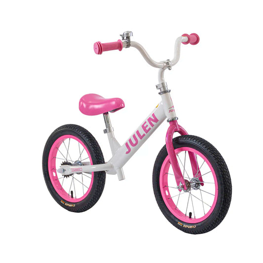 Bicicleta 14 Julen Classic Balance Blanco/ Rosado