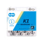 KMC Cadena 1V Estrecha K1 Silver