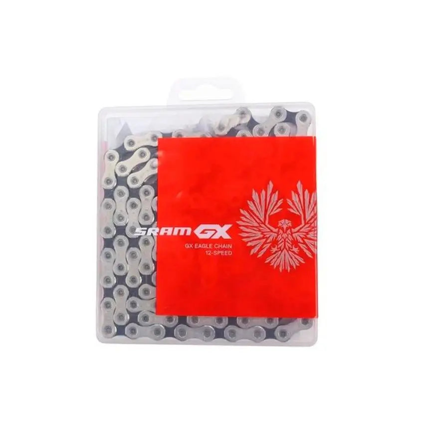 SRAM Cadena MTB GX 12V 126L Plateada y Negra